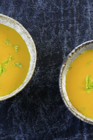 Möhren-Kurkuma-Süppchen Möhren-Kurkuma-Süppchen