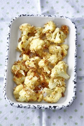 Blumenkohlbissen mit Panko Blumenkohlbissen mit Panko