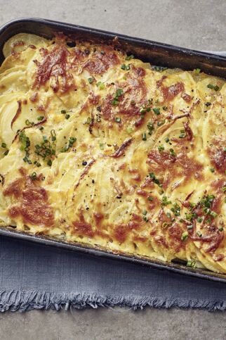 Kartoffel-Steckrüben-Gratin Kartoffel-Steckrüben-Gratin