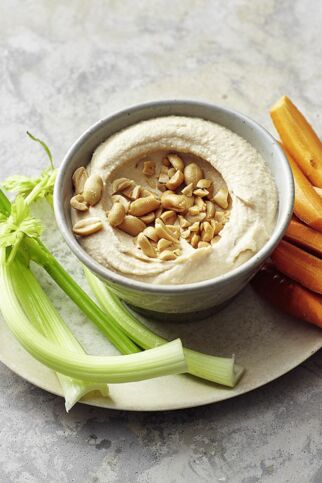 Erdnuss-Hummus Erdnuss-Hummus