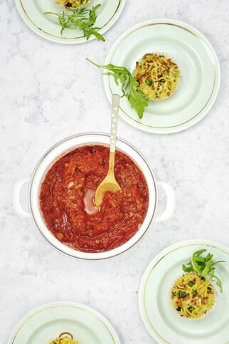 Nudelmuffins Nudelmuffins