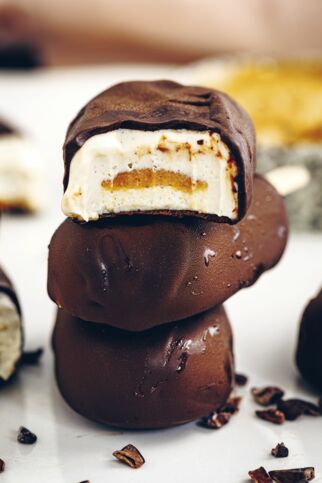 Mini-Magnum mit Erdnussmus