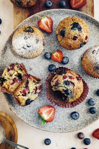 Saftige Beerenmuffins Saftige Beerenmuffins