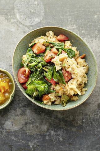 Pikanter Griessbrei Pikanter Griessbrei