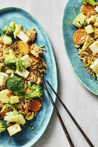 Fried Rice mit Tofu Fried Rice mit Tofu