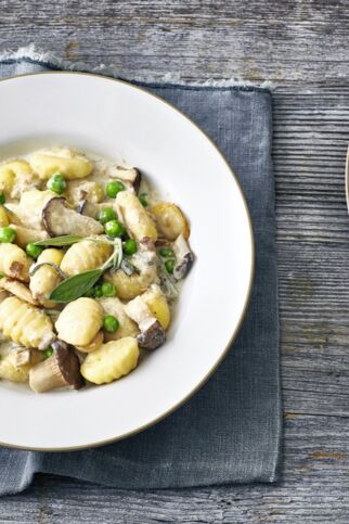 Gnocchi-Pilz-Ragout