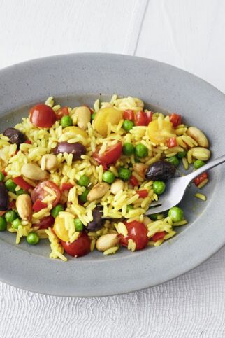 Schnelle Gemüsepaella Schnelle Gemüsepaella