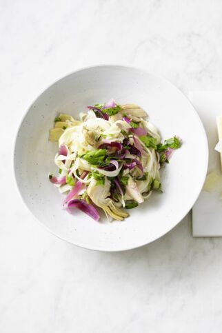 Tagliatelle mit Artischockensauce