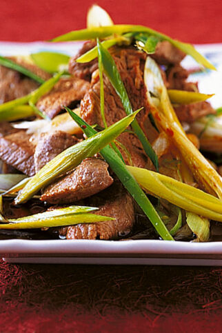 Lamm mit Lauch Lamm mit Lauch