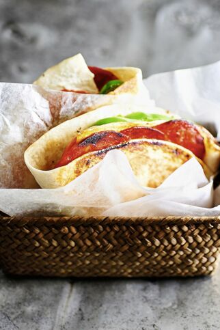 Quesadilla-Sandwich Quesadilla-Sandwich