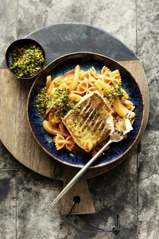 Fenchel-Pasta mit Zander Fenchel-Pasta mit Zander