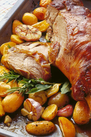 Klassische Lammkeule Klassische Lammkeule