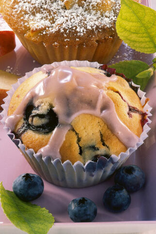 Blaubeer-Muffins Blaubeer-Muffins