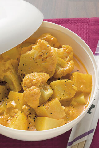 Kartoffel-Blumenkohl-Curry