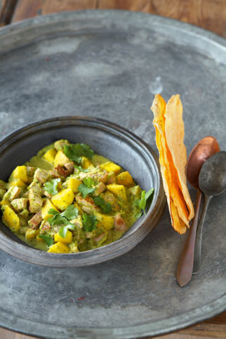 Grünes Curry mit Schweinefilet Grünes Curry mit Schweinefilet