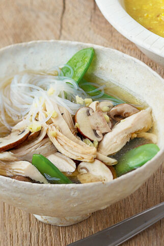 Glasnudelsuppe