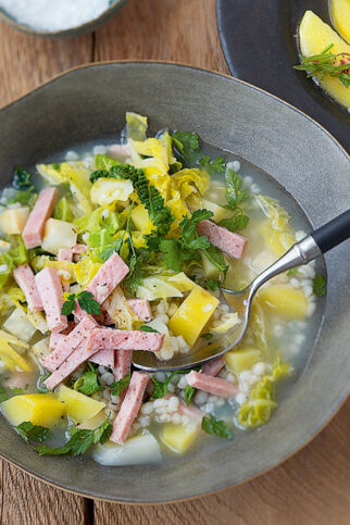 Wirsing-Graupen-Eintopf Wirsing-Graupen-Eintopf