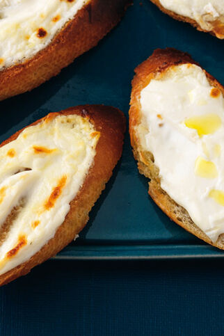 Ziegenkäse-Croûtons Ziegenkäse-Croûtons