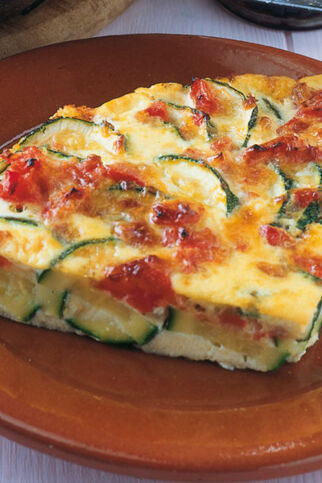 Zucchini-Tortilla-Pfanne Zucchini-Tortilla-Pfanne