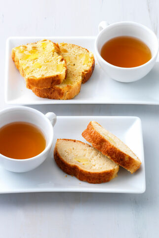 Kokosbrot mit Banane Kokosbrot mit Banane