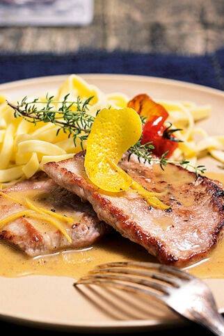 Zitronenschnitzel Zitronenschnitzel