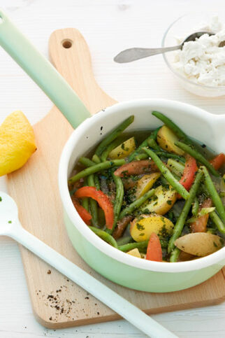 Grüner Bohnentopf Grüner Bohnentopf