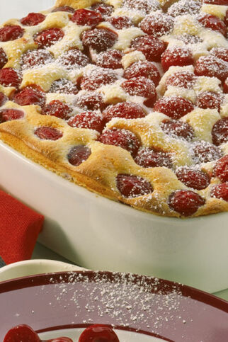 Schwarzwälder Kirschauflauf Schwarzwälder Kirschauflauf