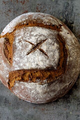 Schnelles Roggenbrot Schnelles Roggenbrot