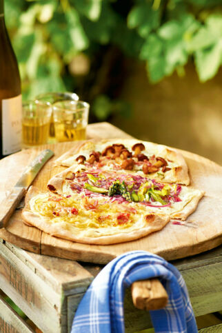 Elsässer Flammkuchen Elsässer Flammkuchen