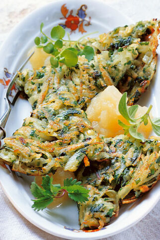 Hessische Kartoffel-Pfannkuchen Hessische Kartoffel-Pfannkuchen