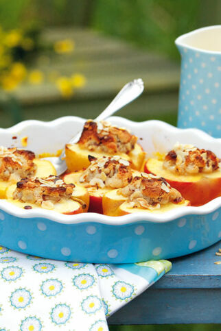 Bratäpfel mit Marzipanfüllung