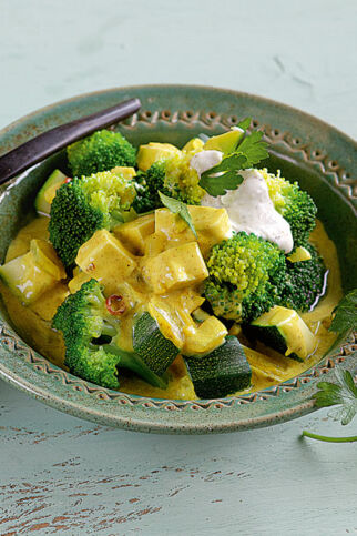 Grünes Kokos-Curry Grünes Kokos-Curry