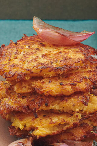 Steckrübenpuffer