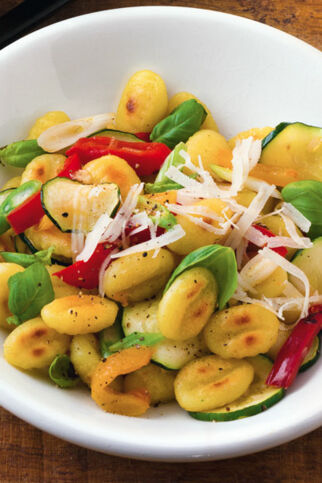 Gnocchi-Gemüse-Salat