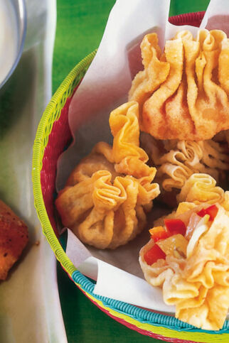 Frittierte Wan-Tan Frittierte Wan-Tan