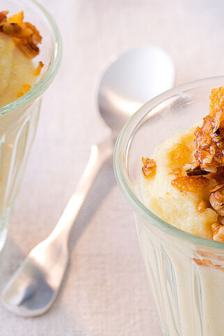 Grießpudding mit Knusperkruste Grießpudding mit Knusperkruste