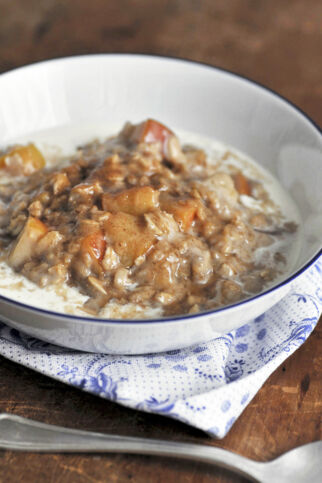 Apfelkuchen-Porridge Apfelkuchen-Porridge