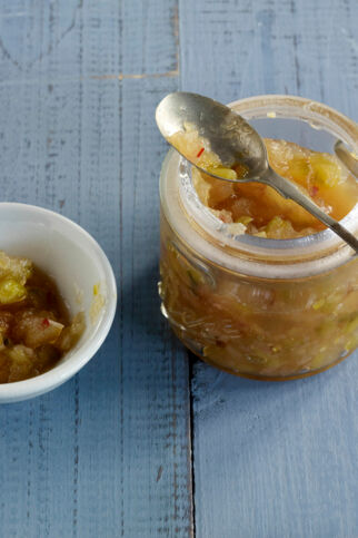 Apfel-Gurken-Relish Apfel-Gurken-Relish