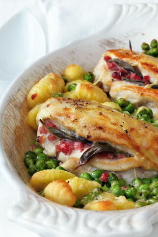 Hähnchenfilets Saltimbocca Hähnchenfilets Saltimbocca