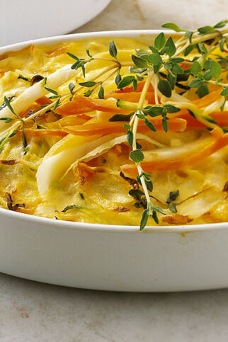 Raspelgemüse-Auflauf Raspelgemüse-Auflauf