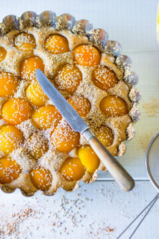 Aprikosenvollkornkuchen Aprikosenvollkornkuchen