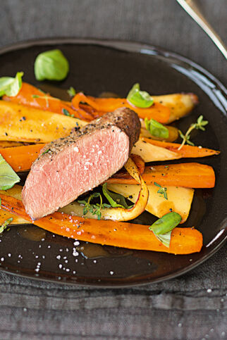 Wildschweinrückenfilet Wildschweinrückenfilet