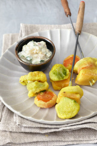 Herbstliches Gemüsefondue Herbstliches Gemüsefondue