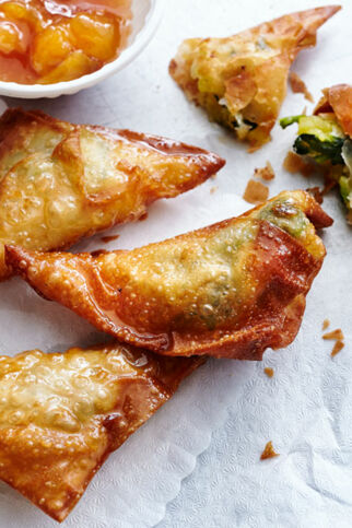 Indische Samosas Indische Samosas