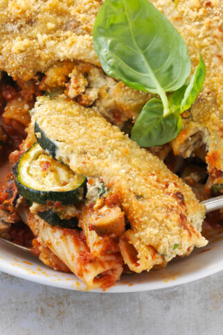 Pastitsio mit Ricotta