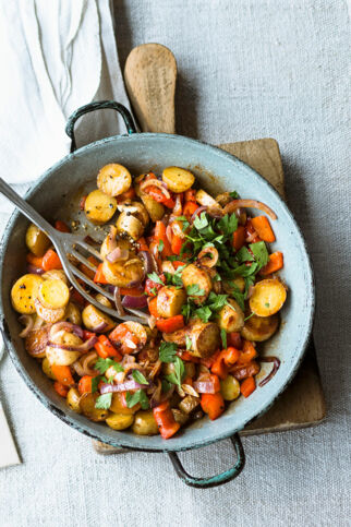 Spanische Paprika-Kartoffeln mit Pimenton de la vera Spanische Paprika-Kartoffeln mit Pimenton de la vera