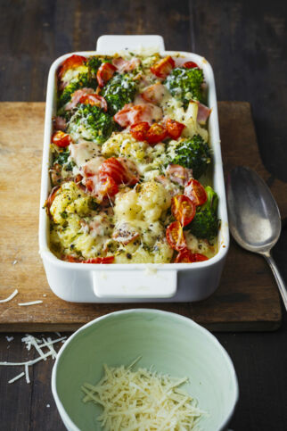 Blumenkohl-Brokkoli-Auflauf Blumenkohl-Brokkoli-Auflauf