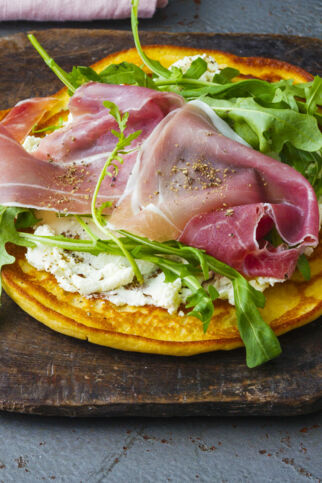 Herzhafte Pfannkuchen Herzhafte Pfannkuchen