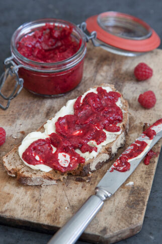 Vanille-Frucht-Aufstrich ohne Kochen Vanille-Frucht-Aufstrich ohne Kochen