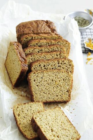 Kürbisbrot mit Orange und Buchweizen Kürbisbrot mit Orange und Buchweizen